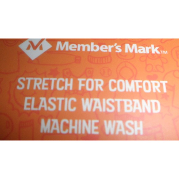 Boys 2-Pk Size 6/7 Woven Shorts, Green Midnight & Stone Khaki w/ Elastic Waist - Picture 7 of 8